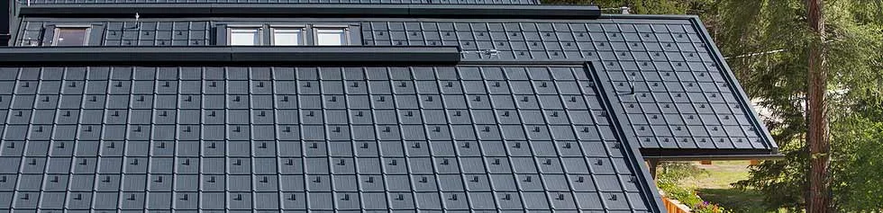 Střecha s falcovanou krytinou PREFA